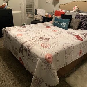 mainstays paris bedding